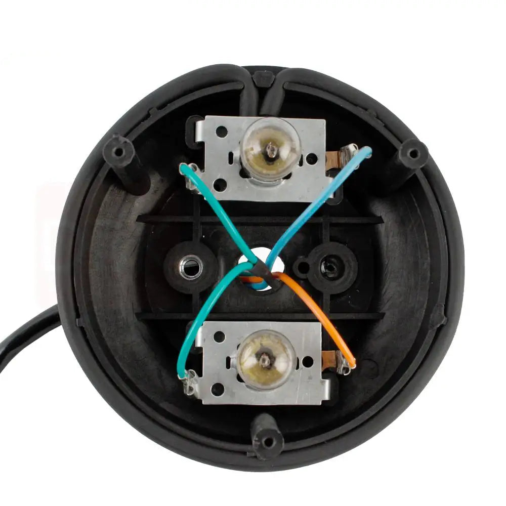 Grau - Rücklicht 120mm komplett für Simson S51, S50, SR50, KR51/2 E Prüfzeichen