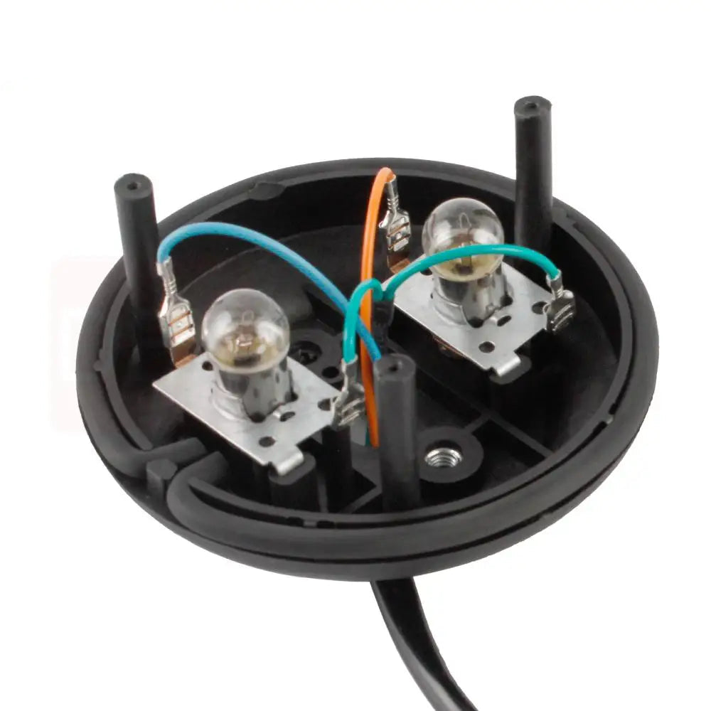 Grau - Rücklicht 120mm komplett für Simson S51, S50, SR50, KR51/2 E Prüfzeichen