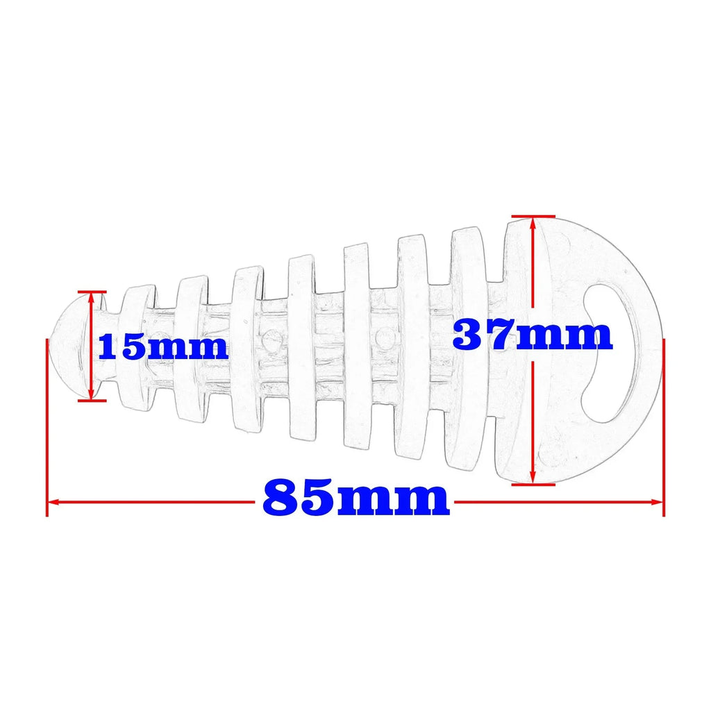 Auspuffstopfen Farbig