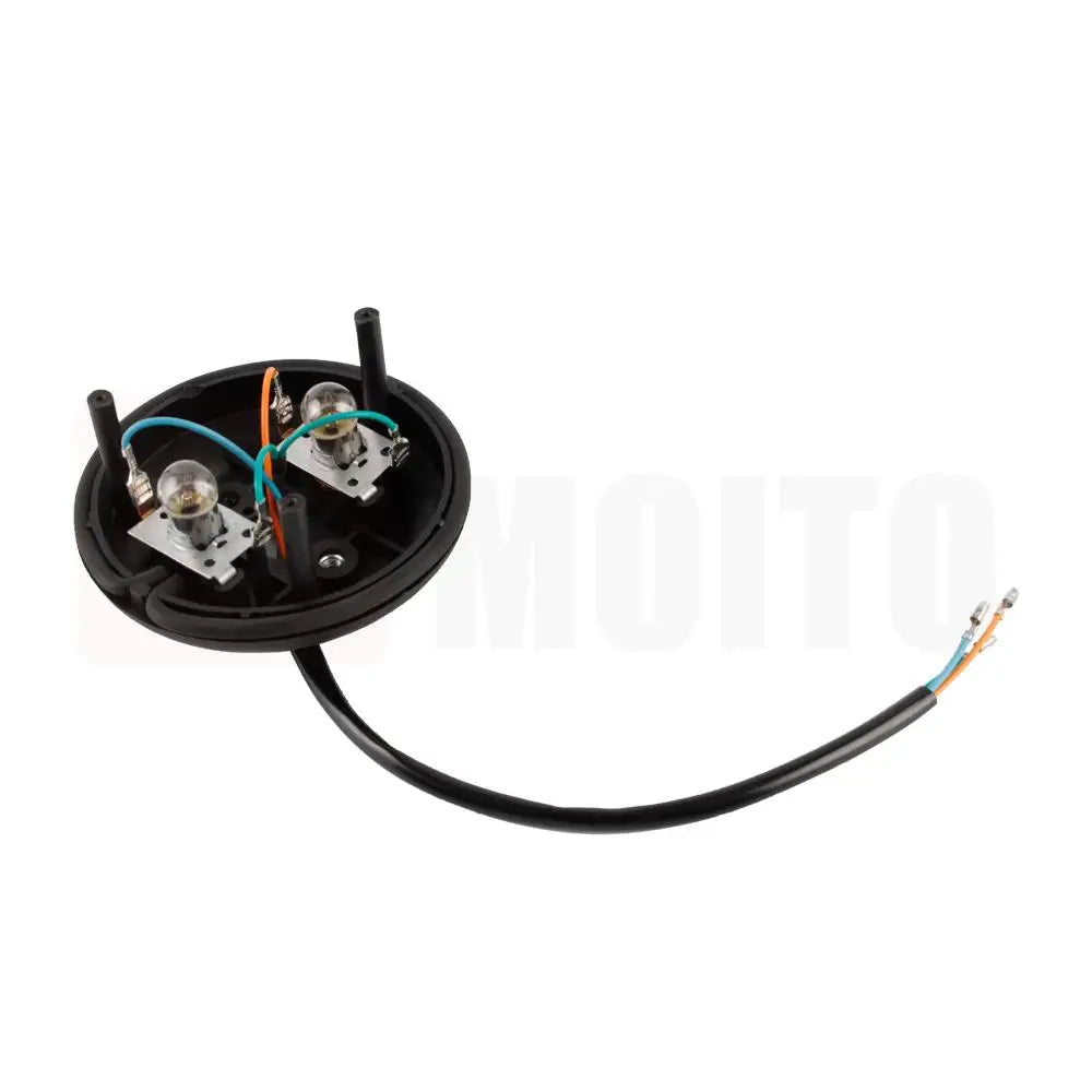 Grau - Rücklicht 120mm komplett für Simson S51, S50, SR50, KR51/2 E Prüfzeichen